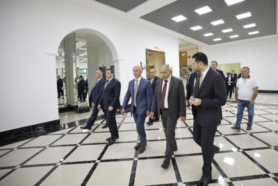 Նիկոլ Փաշինյանը «Մերիդիան» էքսպո կենտրոնում ծանոթացել է կենտրոնի պայմաններին