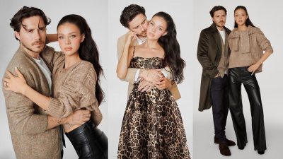 Բրուքլին Բեքհեմը և Նիկոլա Պելցը փայլում են EXPRESS-ի համատեղ ֆոտոսեսիայի ժամանակ