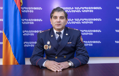 Հրաչյա Ղազարյանն ազատվել է ՔԿ Արմավիրի մարզային քննչական վարչության պետի պաշտոնից