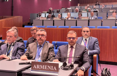 Հայաստանը ստանձնել է Քիմիական զենքի արգելման կազմակերպության պետությունների 30-րդ համաժողովի Ընդհանուր հարցերով հանձնաժողովի նախագահությունը