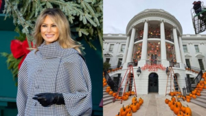 Մելանյա Թրամփը ցուցադրել է Սպիտակ տան Հելոուինի զարդարանքները