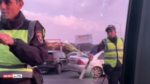 Հովհաննավանքի գլխավոր մուտքը այս պահին փակ է. ոստիկանները բացատրություն չունեն