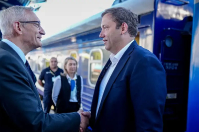 Գերմանիայի փոխվարչապետը ժամանել է Կիև