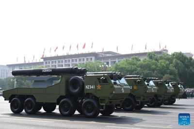 Չինաստանը զորահանդեսին առաջին անգամ ցուցադրել է իր ռազմավարական միջուկային տրիադան