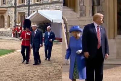 Մեծ Բրիտանիայում քննարկում են՝ արդյոք Թրամփը խախտել է արարողակարգը