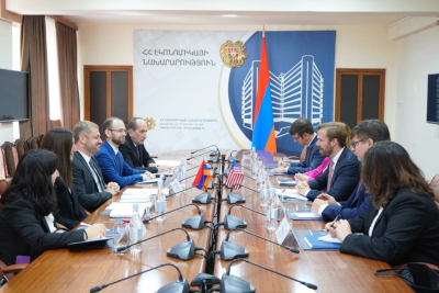 Պապոյանն ԱՄՆ պետքարտուղարության պաշտոնյայի հետ քննարկել է TRIPP հաղորդակցության ծրագիրն ու ենթակառուցվածքները