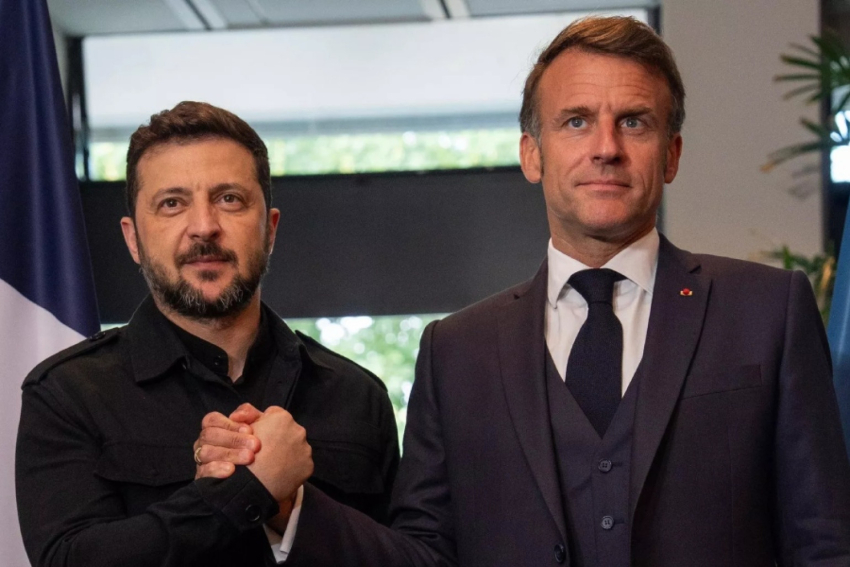Շուտով կհանդիպեմ Մակրոնի հետ. Զելենսկի