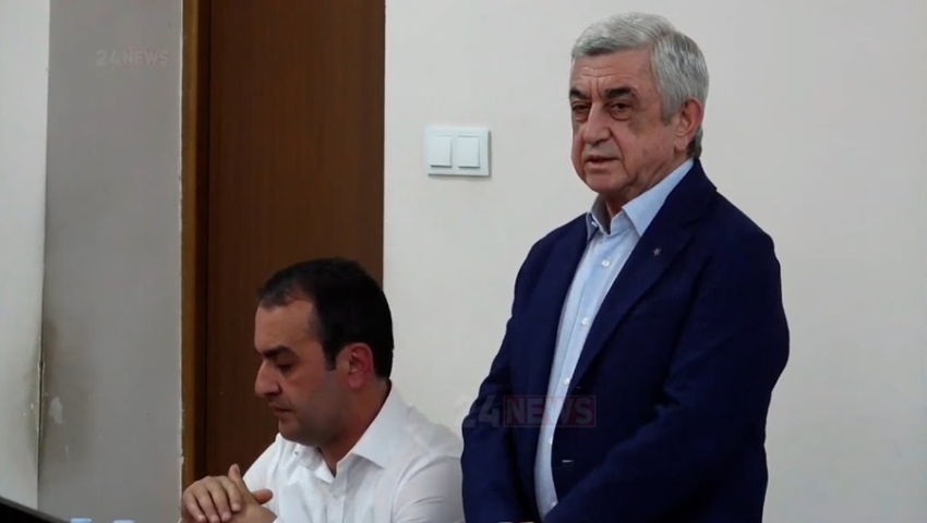 ՈւՂԻՂ. ՀՀ երրորդ նախագահ Սերժ Սարգսյանի դատական գործով նիստը շարունակվում է