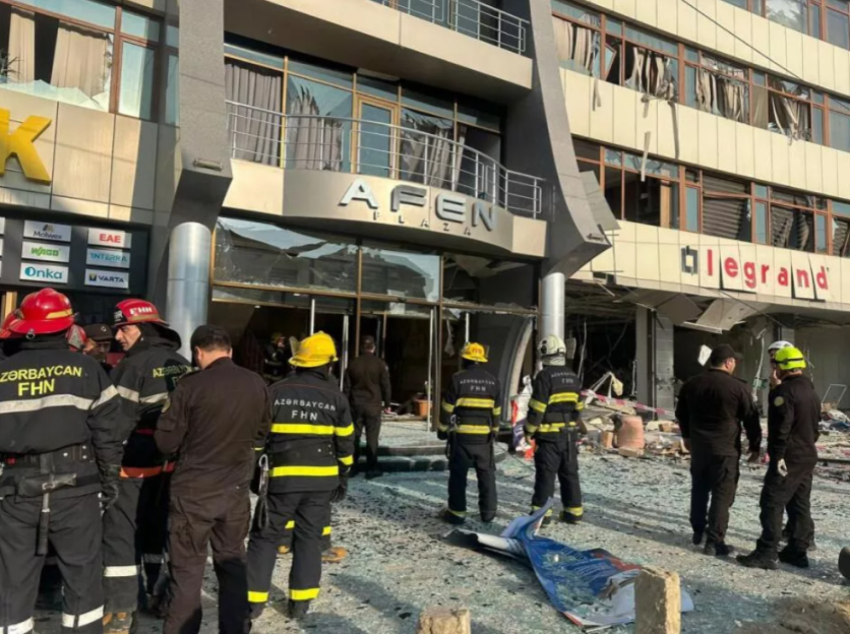 Պայթյnւն և փլուզում Բաքվում