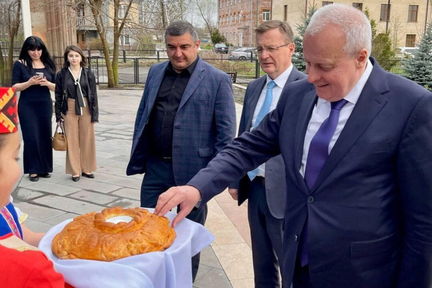 ՌԴ դեսպան Սերգեյ Կոպիրկինը աշխատանքային այցով եղել է Լոռու մարզում