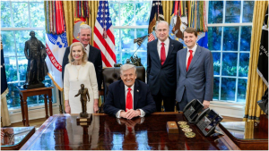 Թրամփն արժանացել է «Խաղաղության ճարտարապետ» մրցանակի