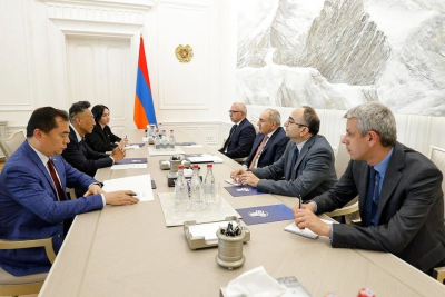 Նիկոլ Փաշինյանն ընդունել է Հայաստանում Չինաստանի նորանշանակ դեսպանին