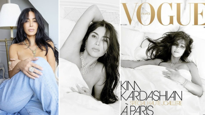 Քիմ Քարդաշյանը թոփլես՝ Vogue-ի համար. ինքնավստահություն, զարդեր և թաքնված հարված Քանյեին