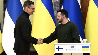 Ֆինլանդիայի նախագահը հայտարարել է, որ Զելենսկու հետ ավելի շատ ժամանակ է անցկացնում, քան կնոջ հետ