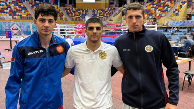 Հայ բռնցքամարտիկները 1 ոսկի և 2 արծաթ են նվաճել միջազգային մրցաշարում