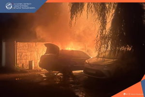 Երևանում մեքենաներ են այրվել