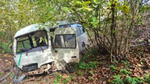 Տավուշում բախվել են «Mercedes»-ն ու «Hyundai» ավտոբուսը. վերջինը հայտնվել է անտառում. կա 11 վիրավոր