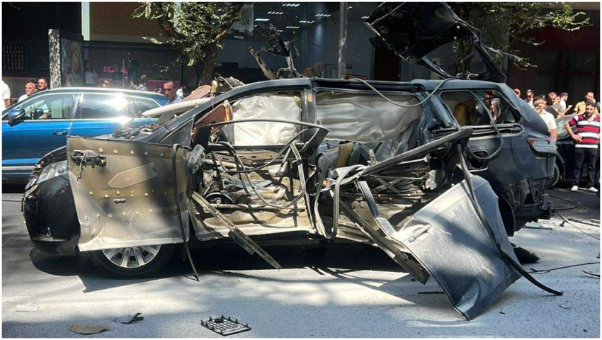 Երևանի կենտրոնում ավտոմեքենա է պայթել